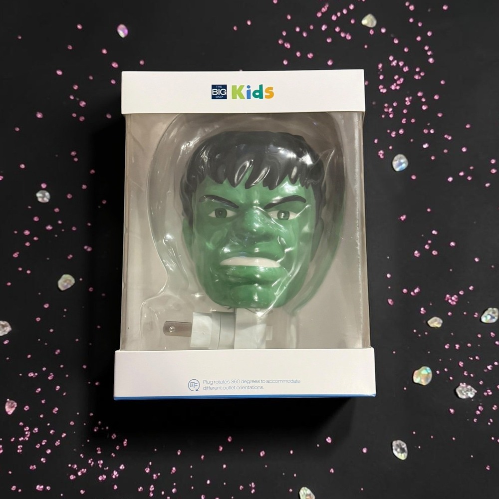 Marvel - The Big One Kids - Incredible Hulk Night Light - *NIB*
